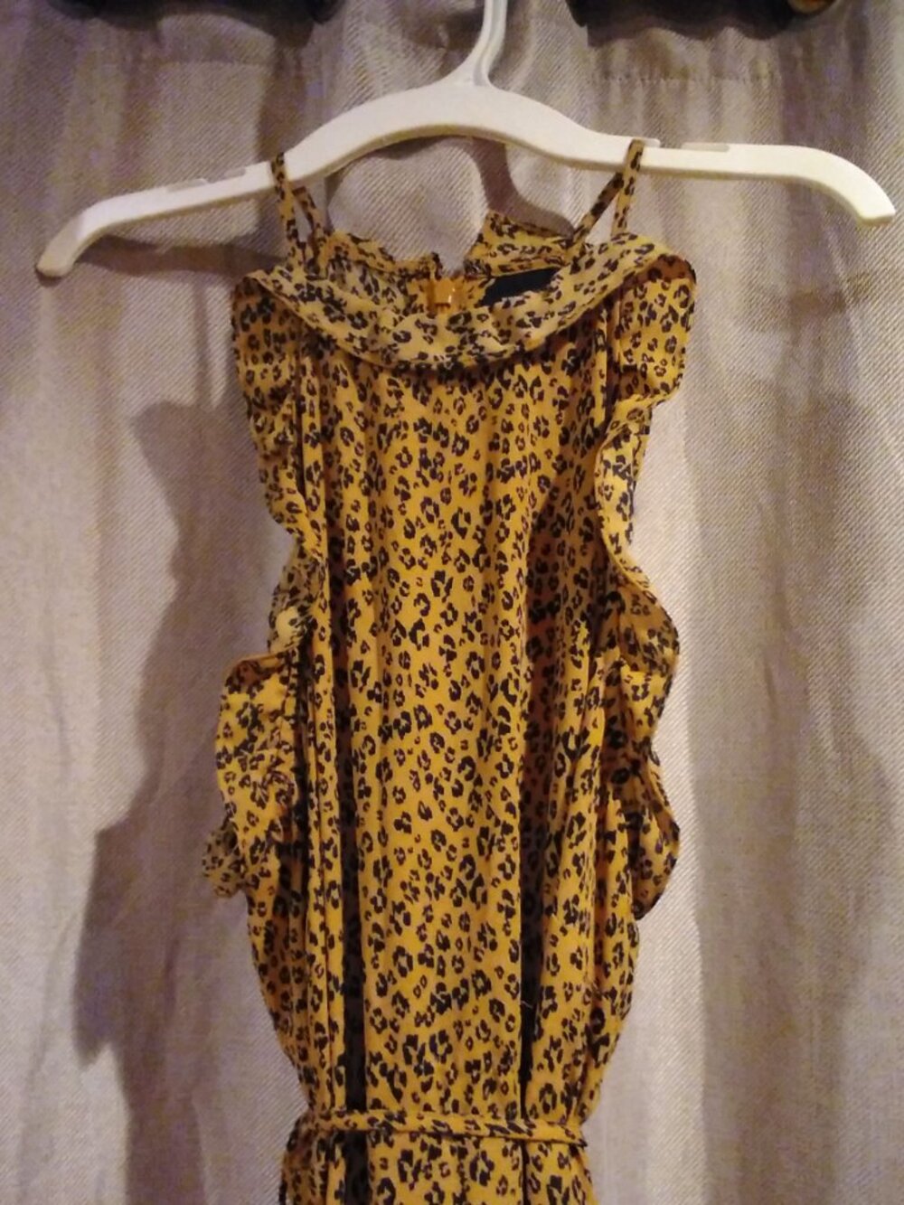 Who What Wear Animal Print Sundress Size Medium